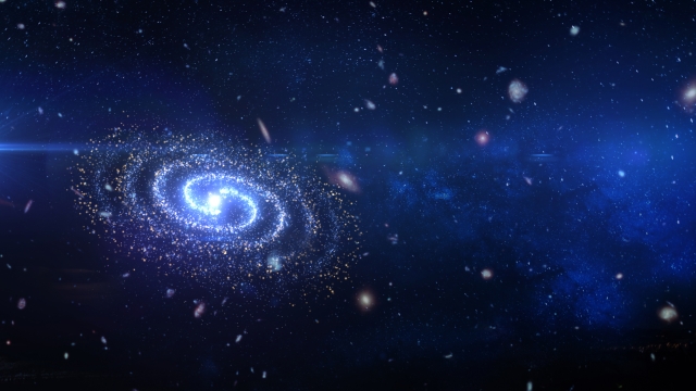 スティーブンホーキング博士が解明の研究にいそしんだブラックホールをイメージした宇宙の画像。情報にもバリアフリーを。障がい者とその関係者のコミュニティ、情報サイト。ナレバリ